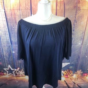 😍 Beautiful Off The Shoulder Plus Size Blouse